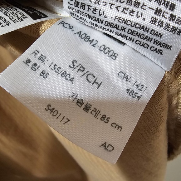 LEVI'S Remi Tan Colored Button Down Long Sleeve Corduroy Shirt sz S - Picture 6 of 11